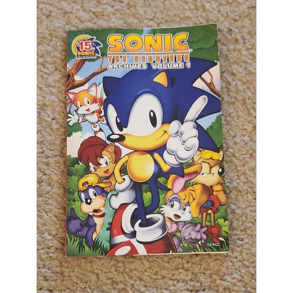 Sonic The Hedgehog Archives Volume 1 Archie Publ 2006 2nd Prnt Patrick Spaziante